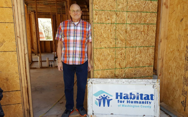 Volunteer for Habitat for Humanity